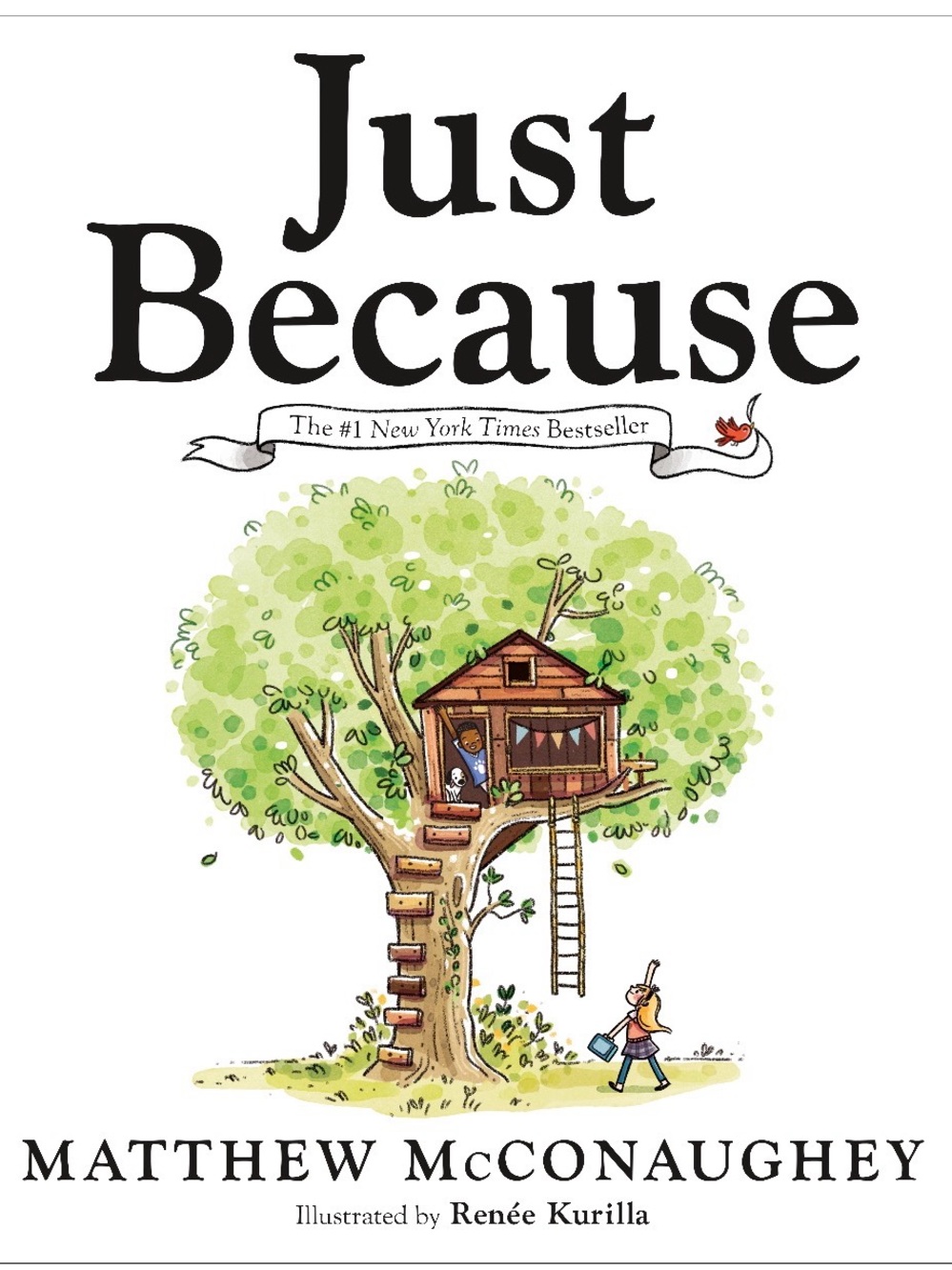 Just Because by Matthew McConaughey — Hardcover BOOK.